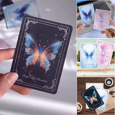 Dynamic 3D fluttering butterfly Tarot (5 PCS)
